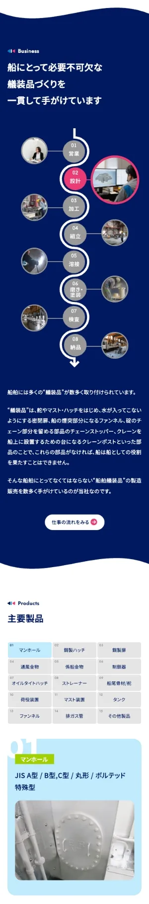 株式会社京泉工業様　HP制作